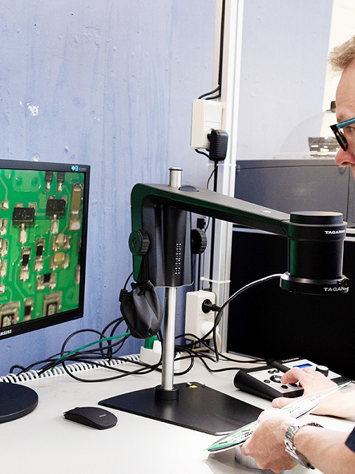 Vital tools for visual PCB inspection Tagarno