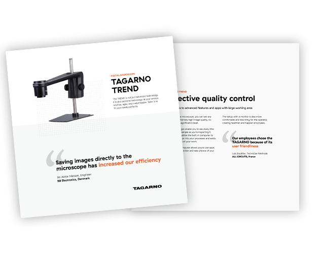 Brochure preview of TAGARNO TREND