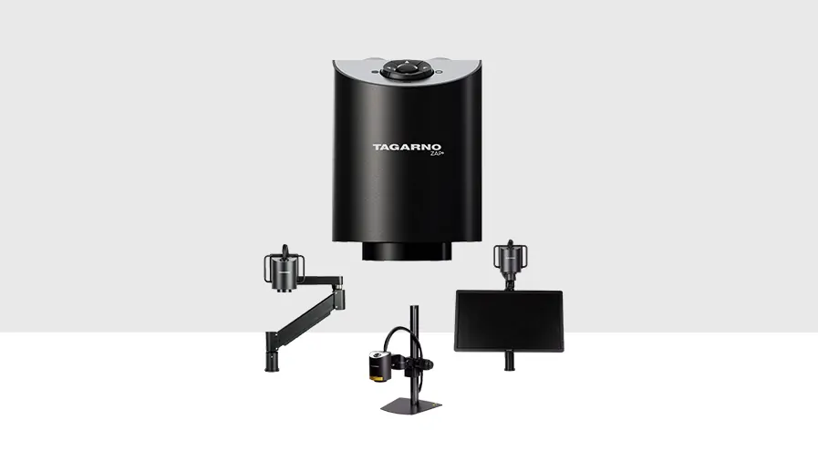 Product photo of TAGARNO ZAP+ on grey background
